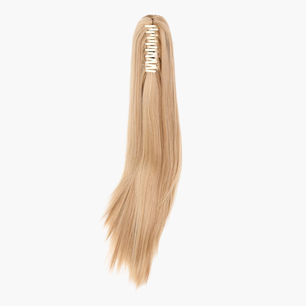 Ballerina Musk Stranded Long Straight Clip-in Ponytail