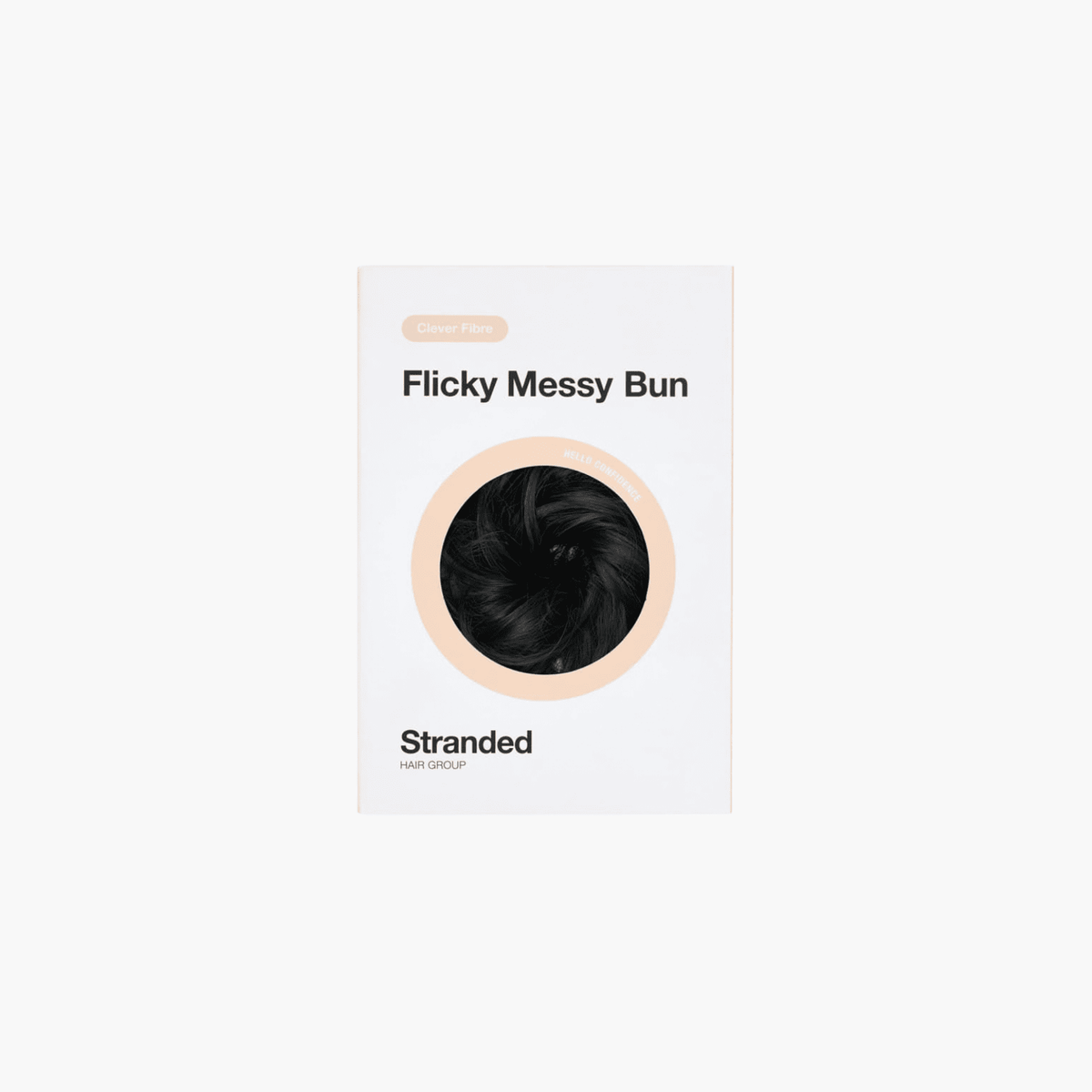Black Magic Stranded Flicky Messy Scrunchie Bun
