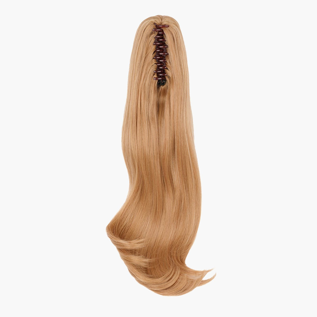 Stranded Ginger 20" Blowout Clip-In Ponytail – Warm, Full Volume