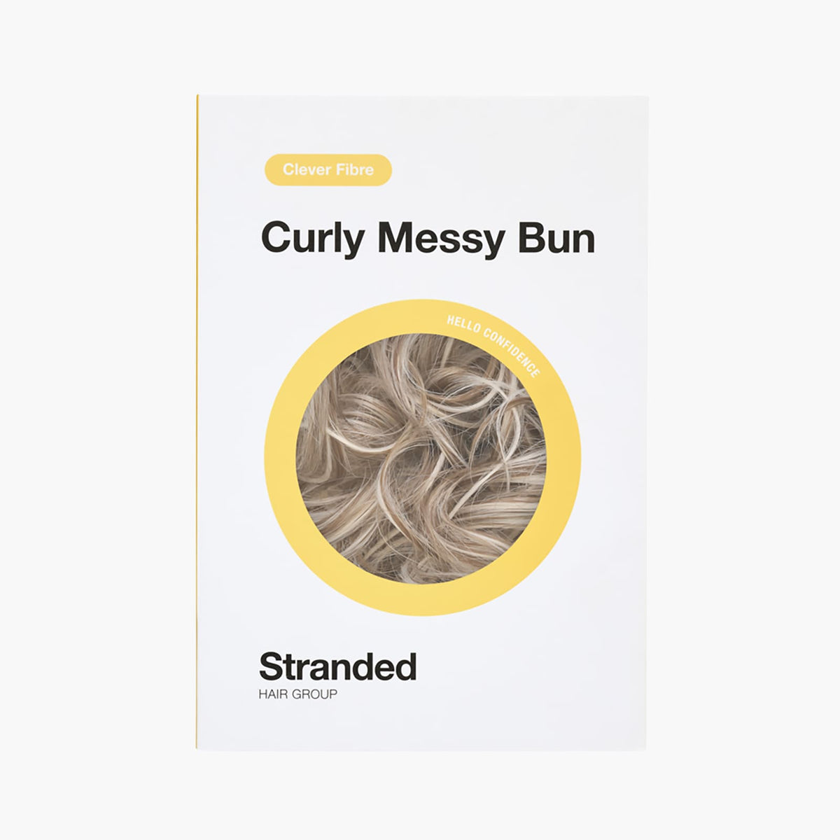 Ash Willow Stranded Curly Hair Messy Bun Scrunchie