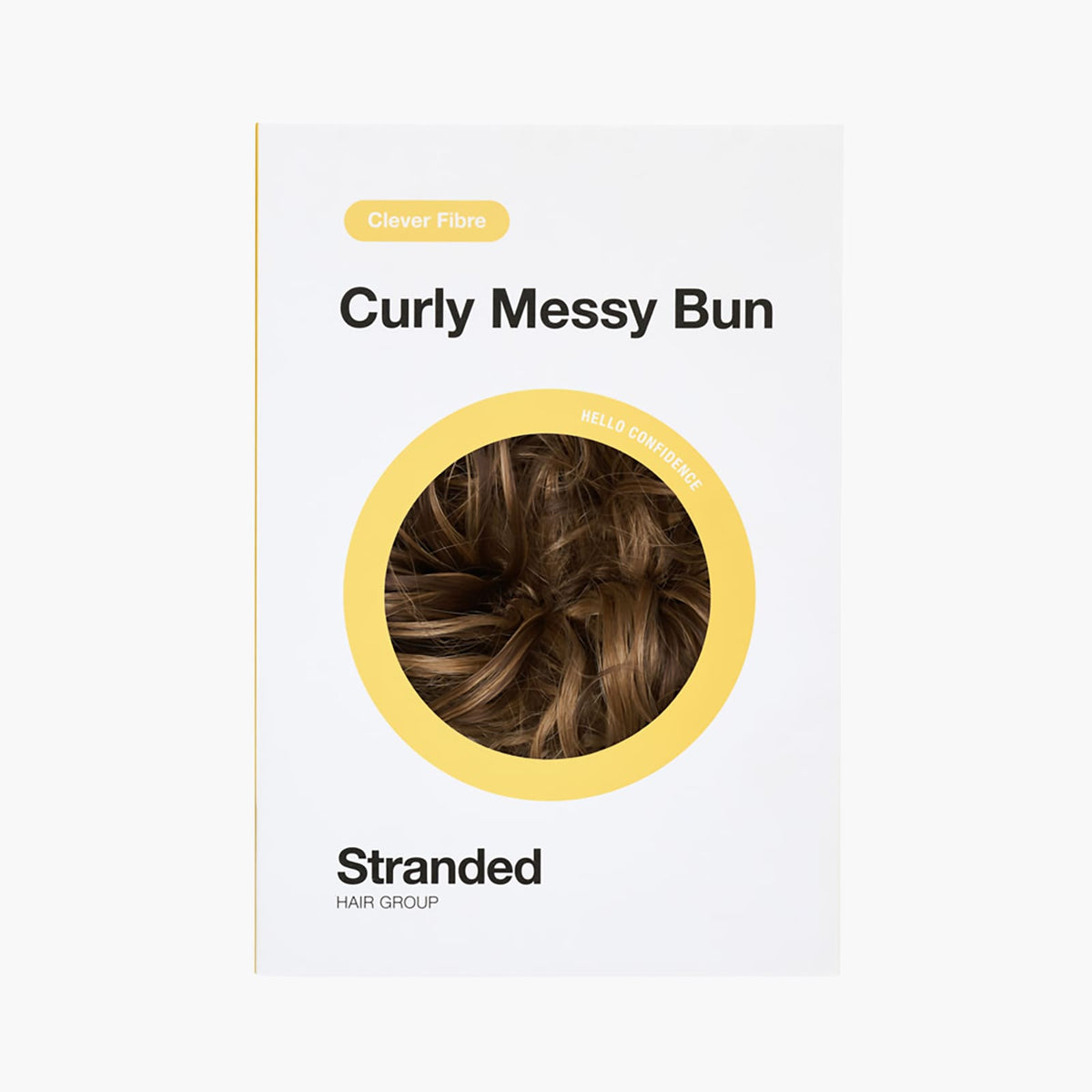 Baby Bronde Stranded Curly Hair Messy Bun Scrunchie