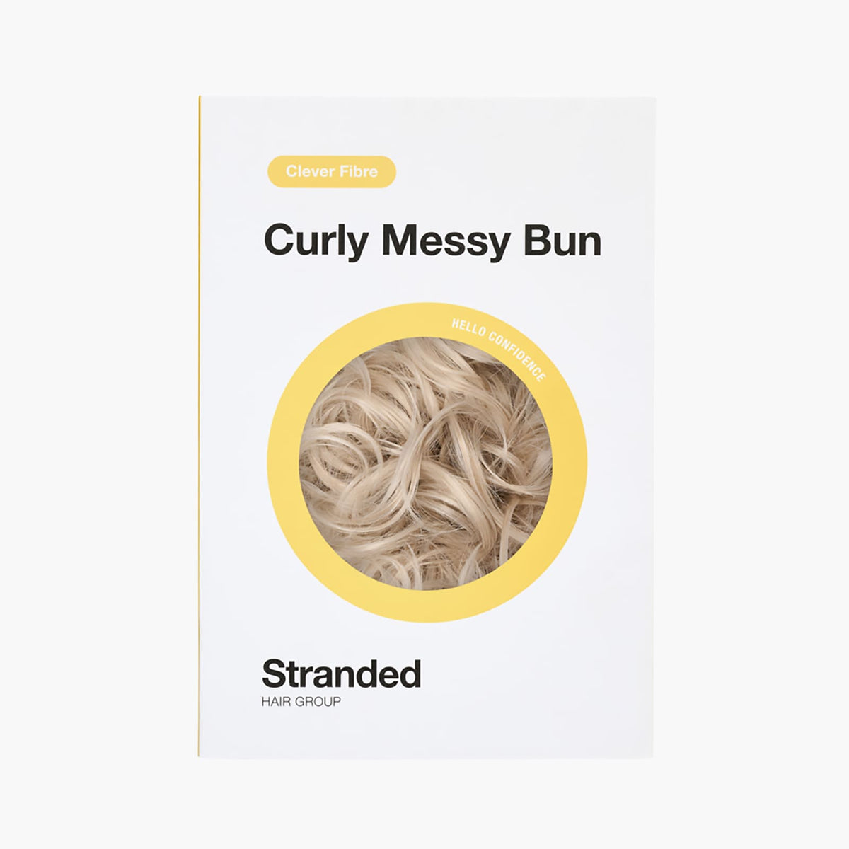 Pearl Moon Stranded Curly Hair Messy Bun Scrunchie