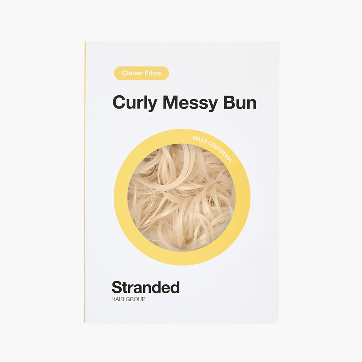 Polar Star Stranded Curly Hair Messy Bun Scrunchie