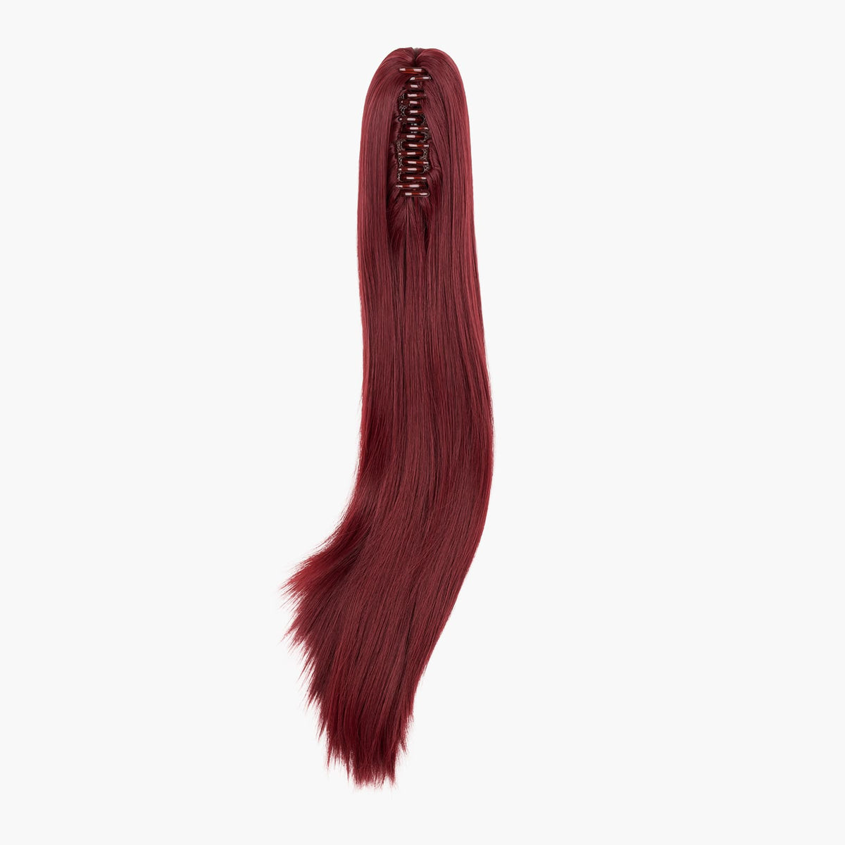 Cherry Blossom Stranded Long Straight Clip-in Ponytail