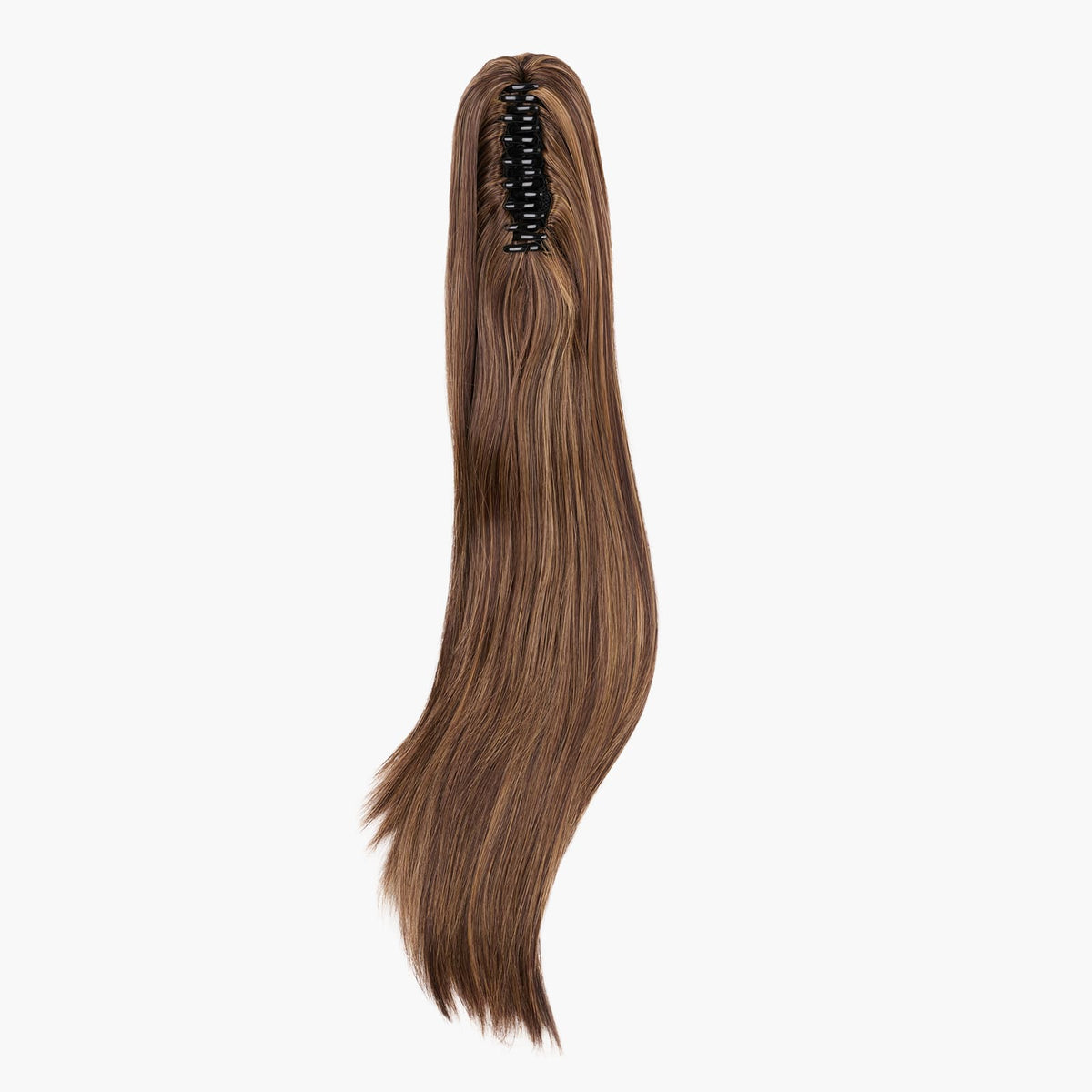 Coral Bells Stranded Long Straight Clip-in Ponytail