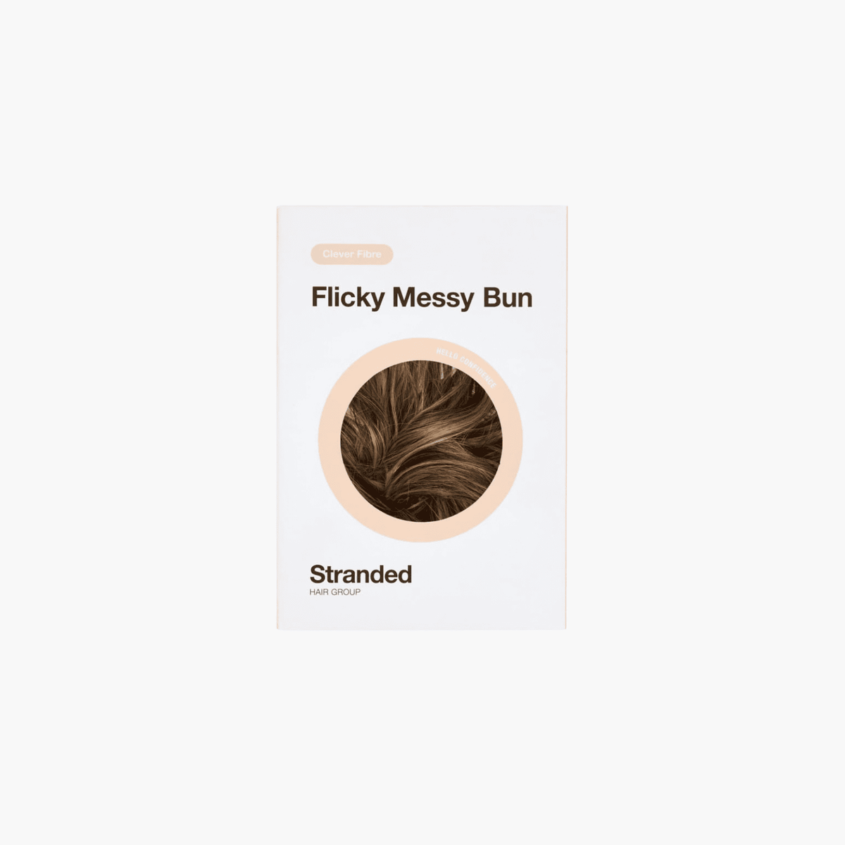 Coral Bells Stranded Flicky Messy Scrunchie Bun