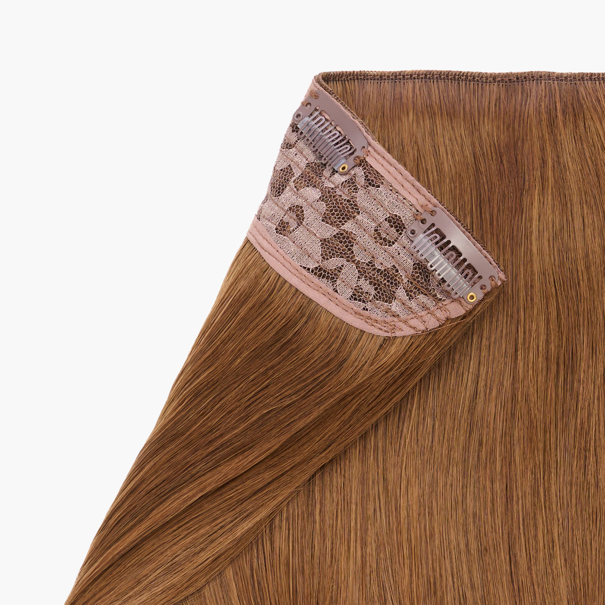 Caramel Cosmos shade – Stranded One Piece Flicky Clip-in Hair Extension
