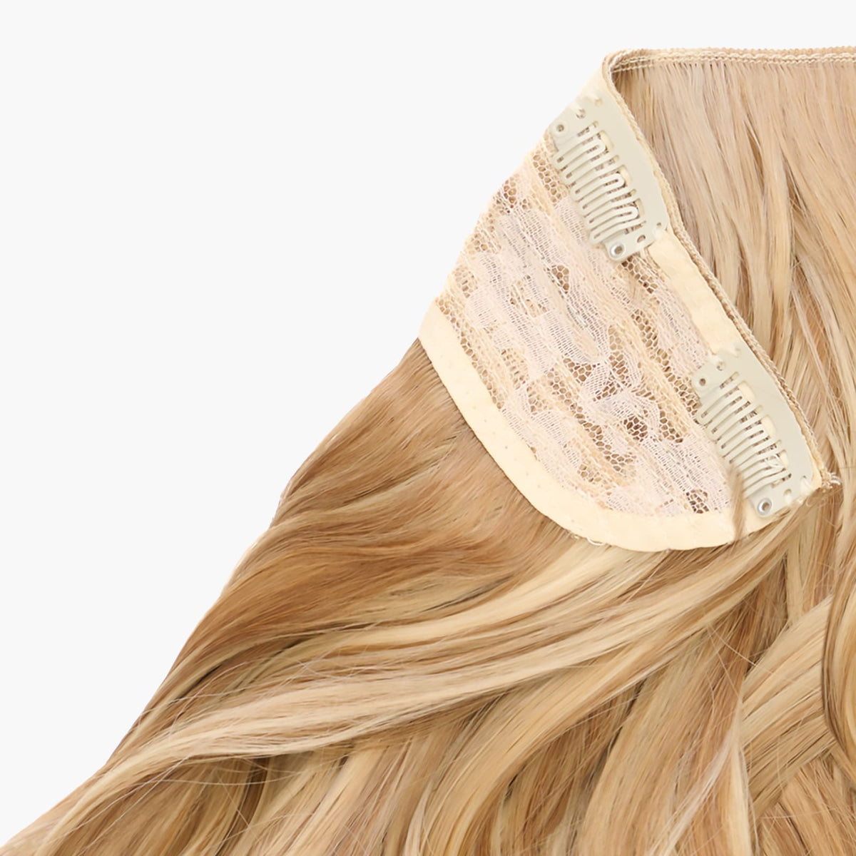 Ballerina Musk shade – Stranded One Piece Curly Clip-in Hair Extension