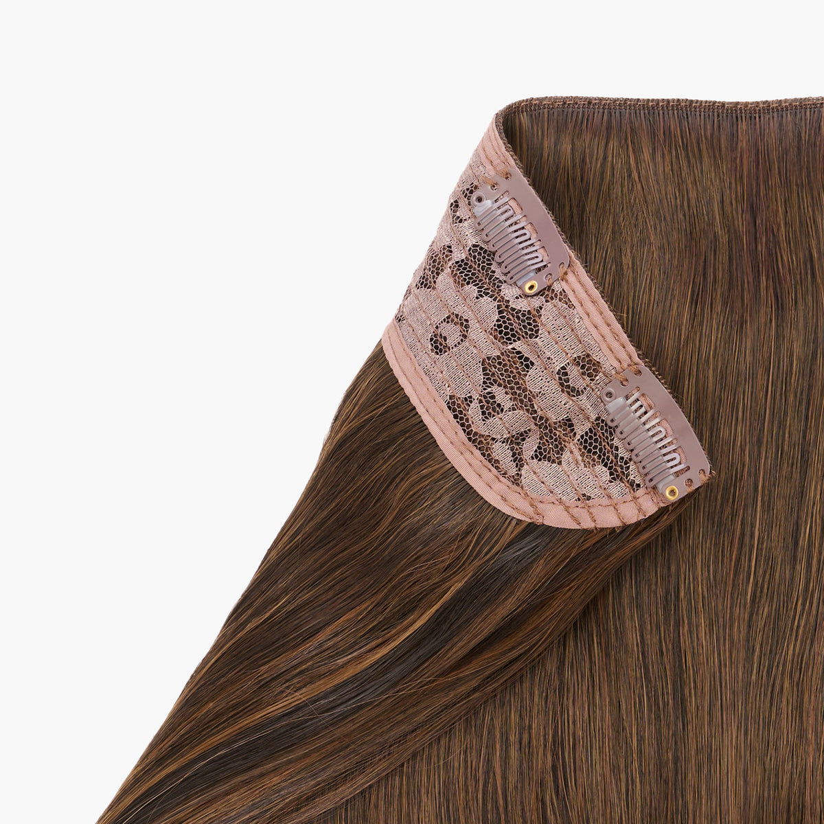 Azalea shade – Stranded One Piece Straight Clip-in Hair Extension