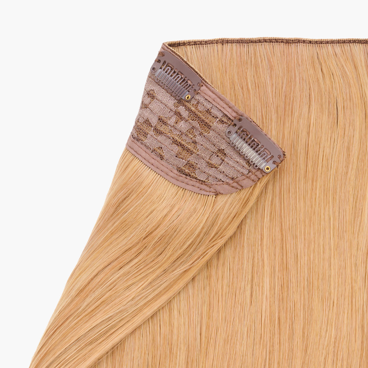Honeysuckle shade – Stranded One Piece Straight Clip-in Hair Extension
