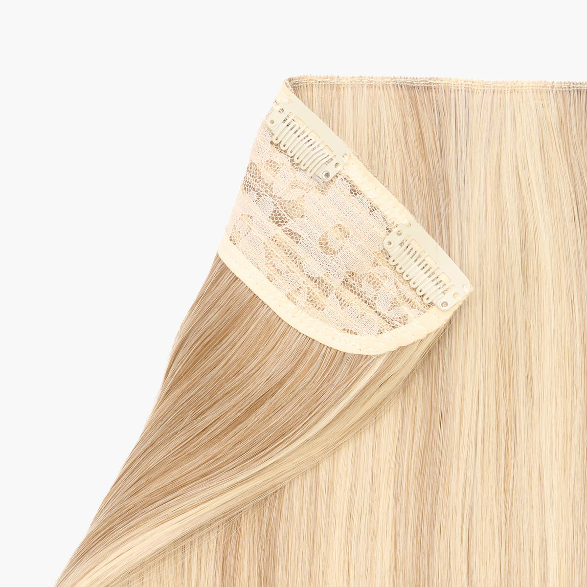 Iris shade – Stranded One Piece Straight Clip-in Hair Extension