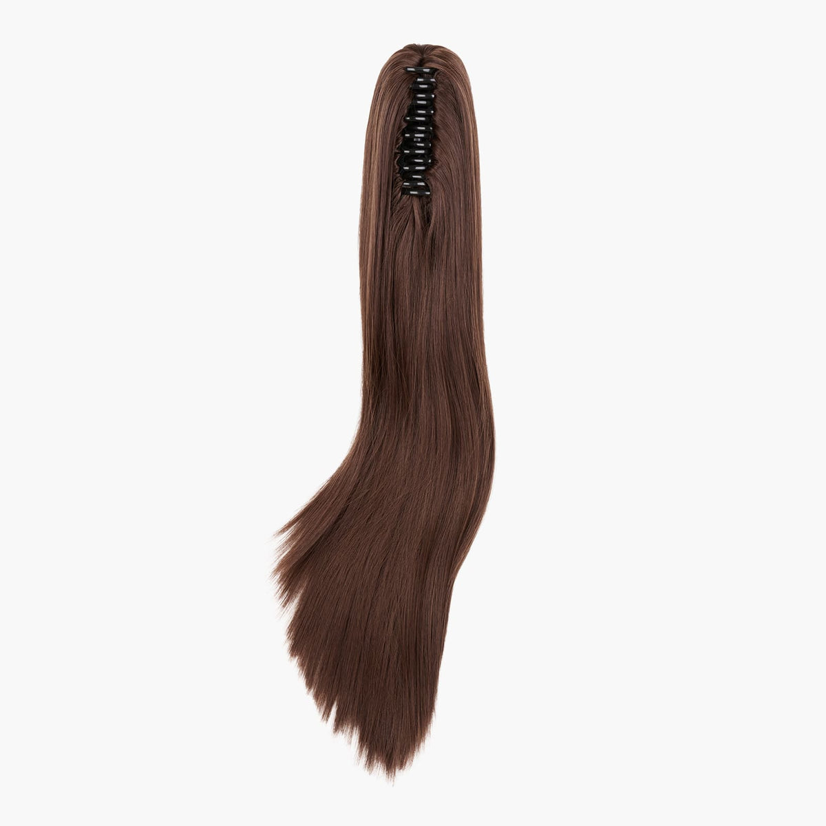 Daylilies Stranded Long Straight Clip-in Ponytail