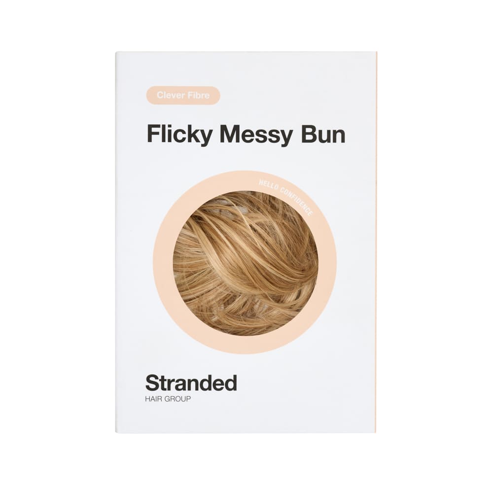 Simple Hair Volume Elasticated Scrunchie in colour Medium Blonde
