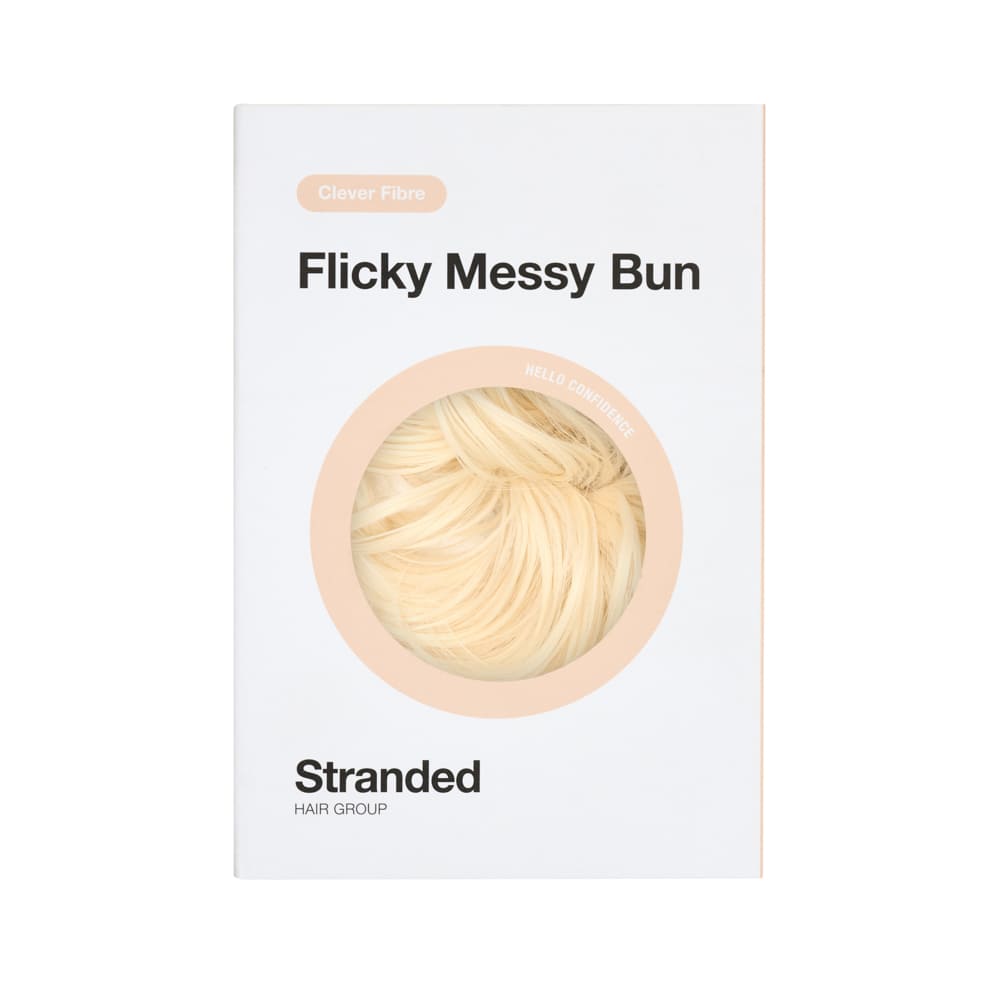Simple Hair Volume Elasticated Scrunchie in colour Warm Blonde