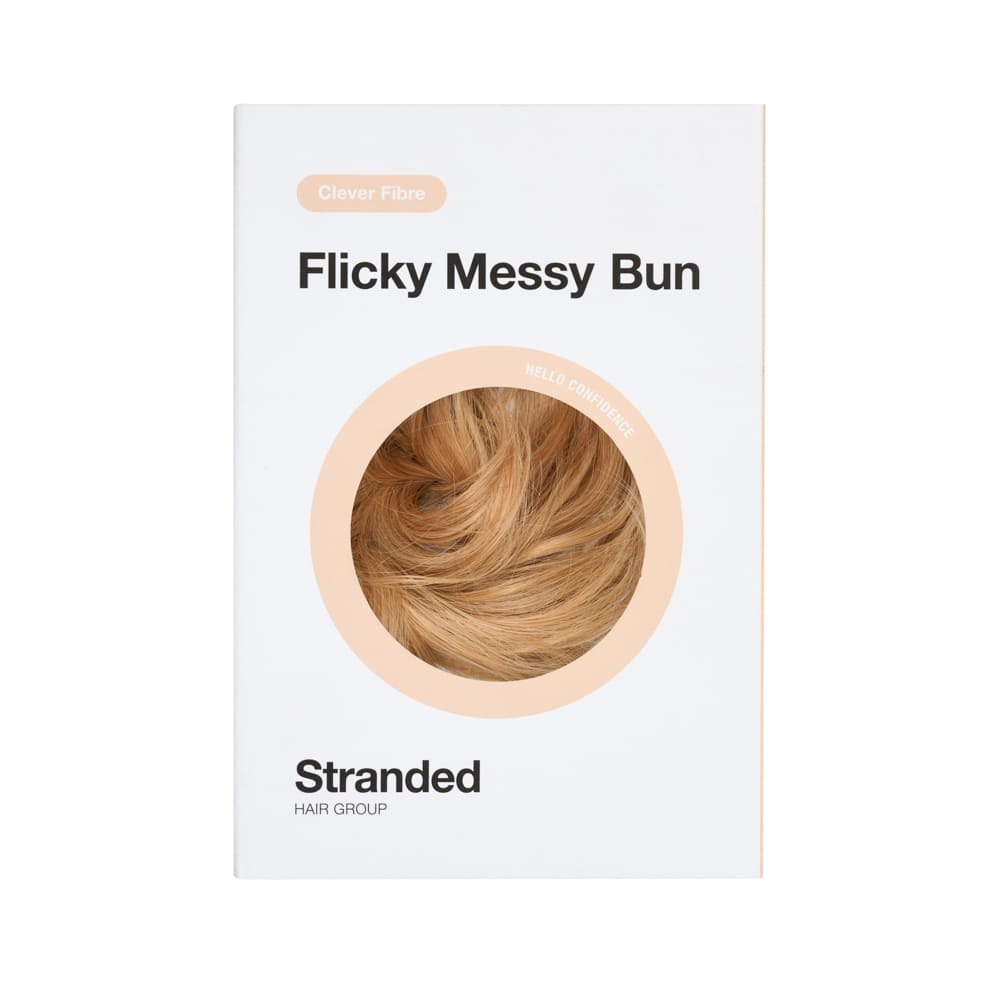 Simple Hair Volume Elasticated Scrunchie in colour Ginger