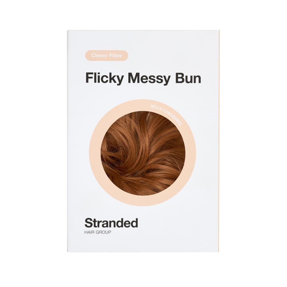 Simple Hair Volume Elasticated Scrunchie in colour Copper
