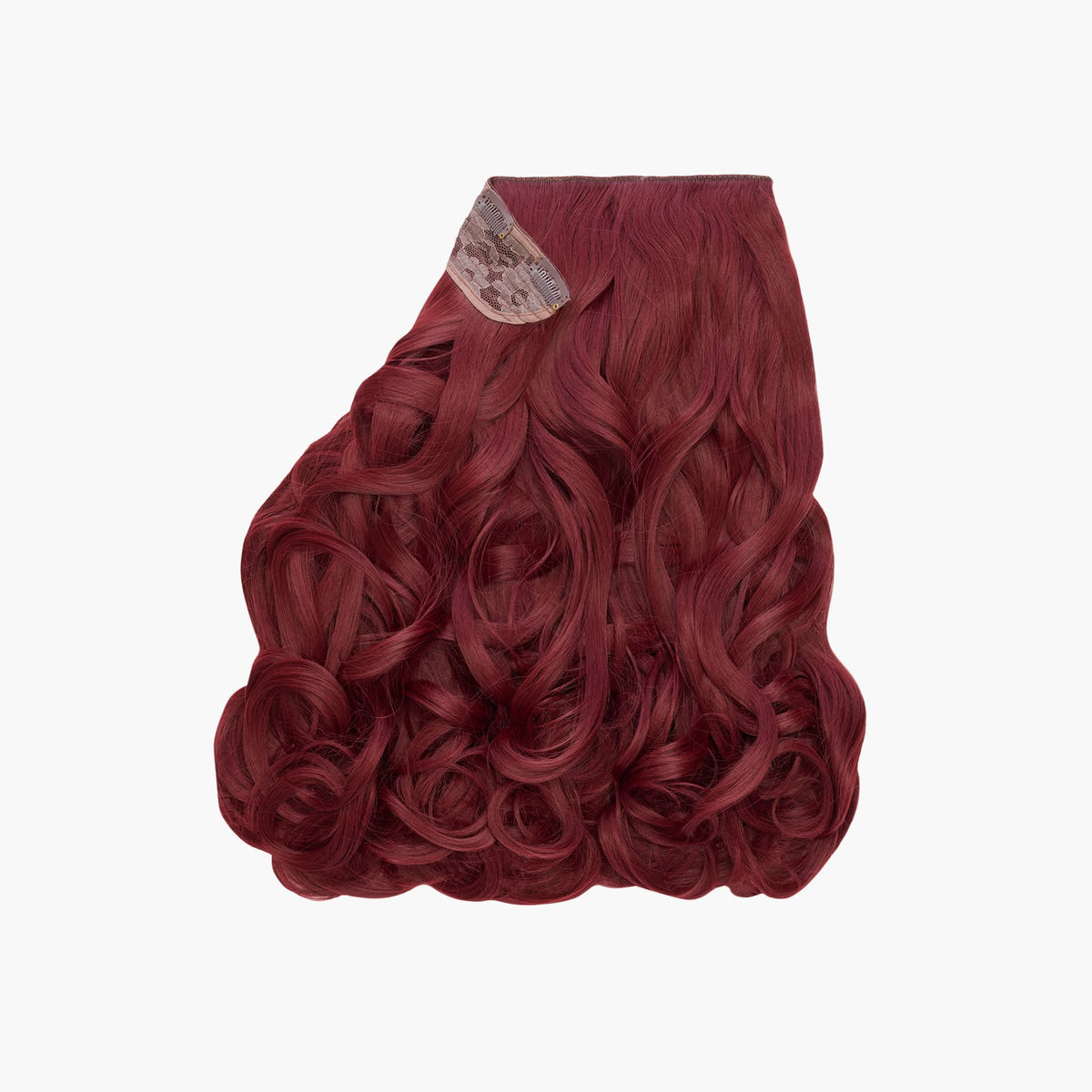 Cherry Blossom Stranded 16" One Piece Curly Clip-in Hair Extension