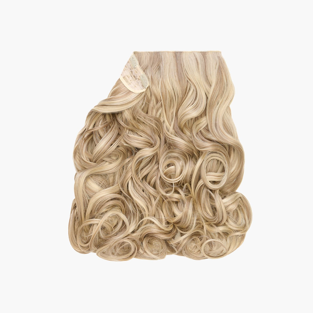 Iris Stranded 16" One Piece Curly Clip-in Hair Extension