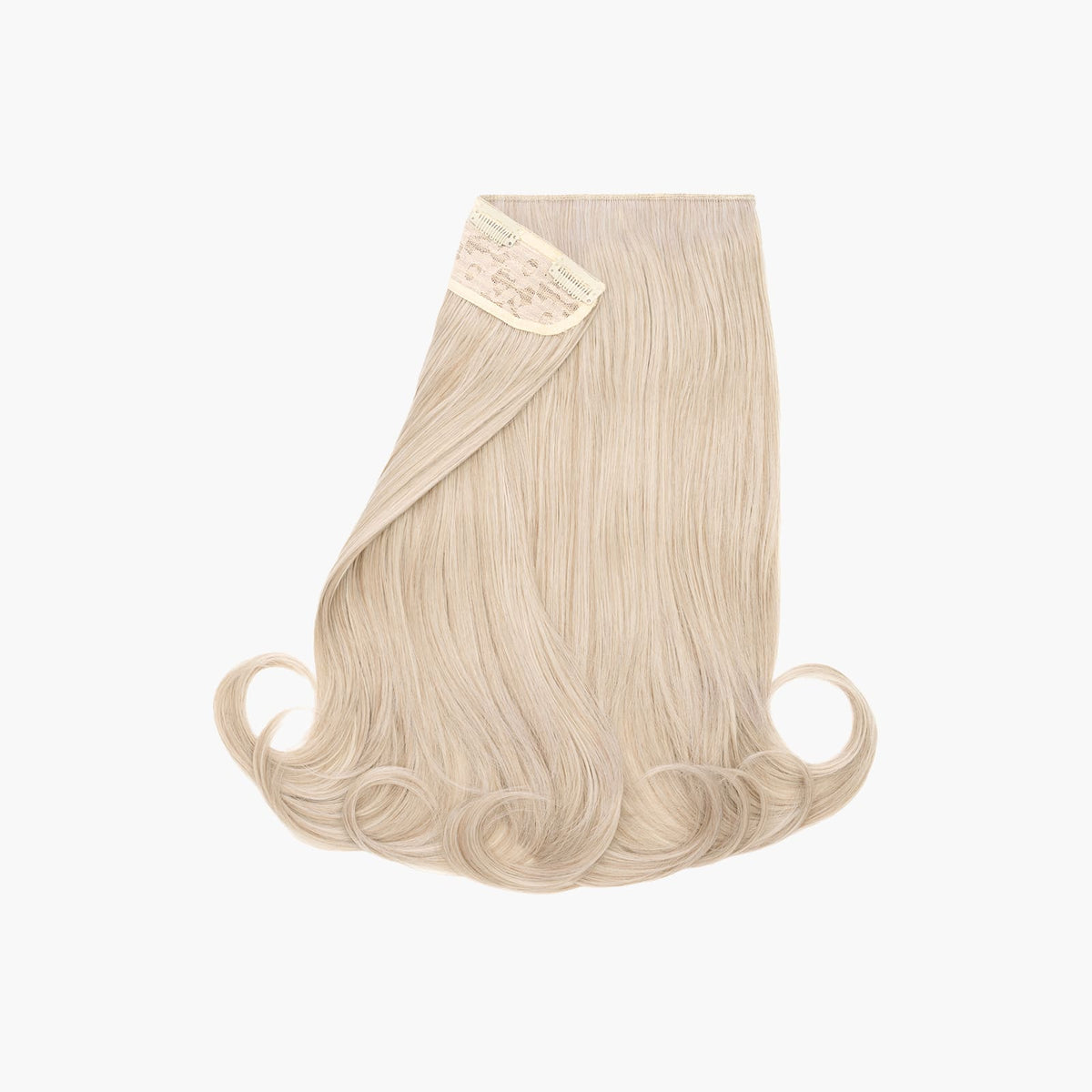 Ash Moon Stranded 16" One Piece Flicky Clip-in Hair Extension