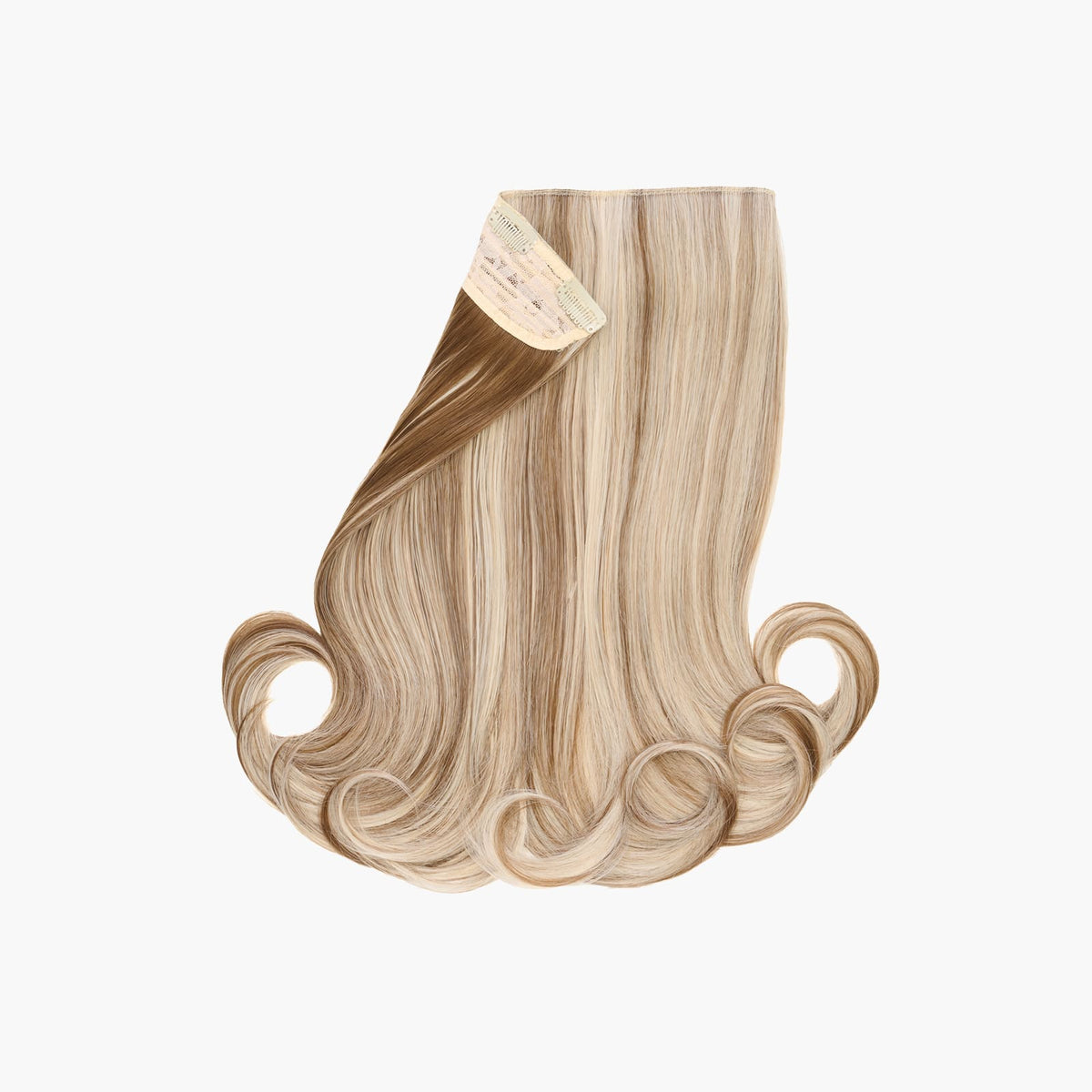 Ash Willow Stranded 16" One Piece Flicky Clip-in Hair Extension