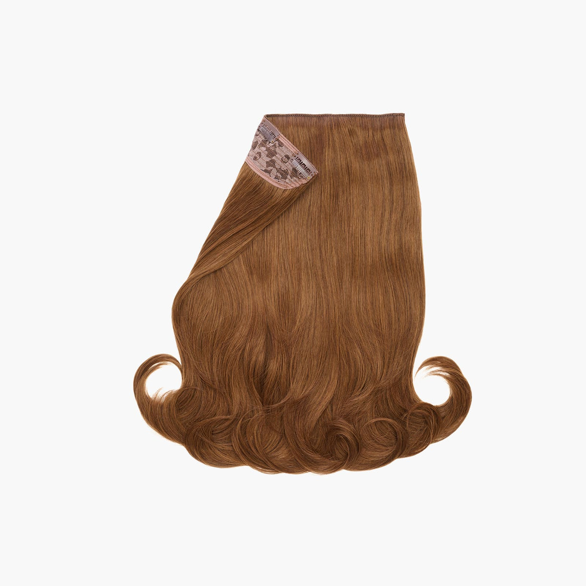 Caramel Cosmos Stranded 16" One Piece Flicky Clip-in Hair Extension