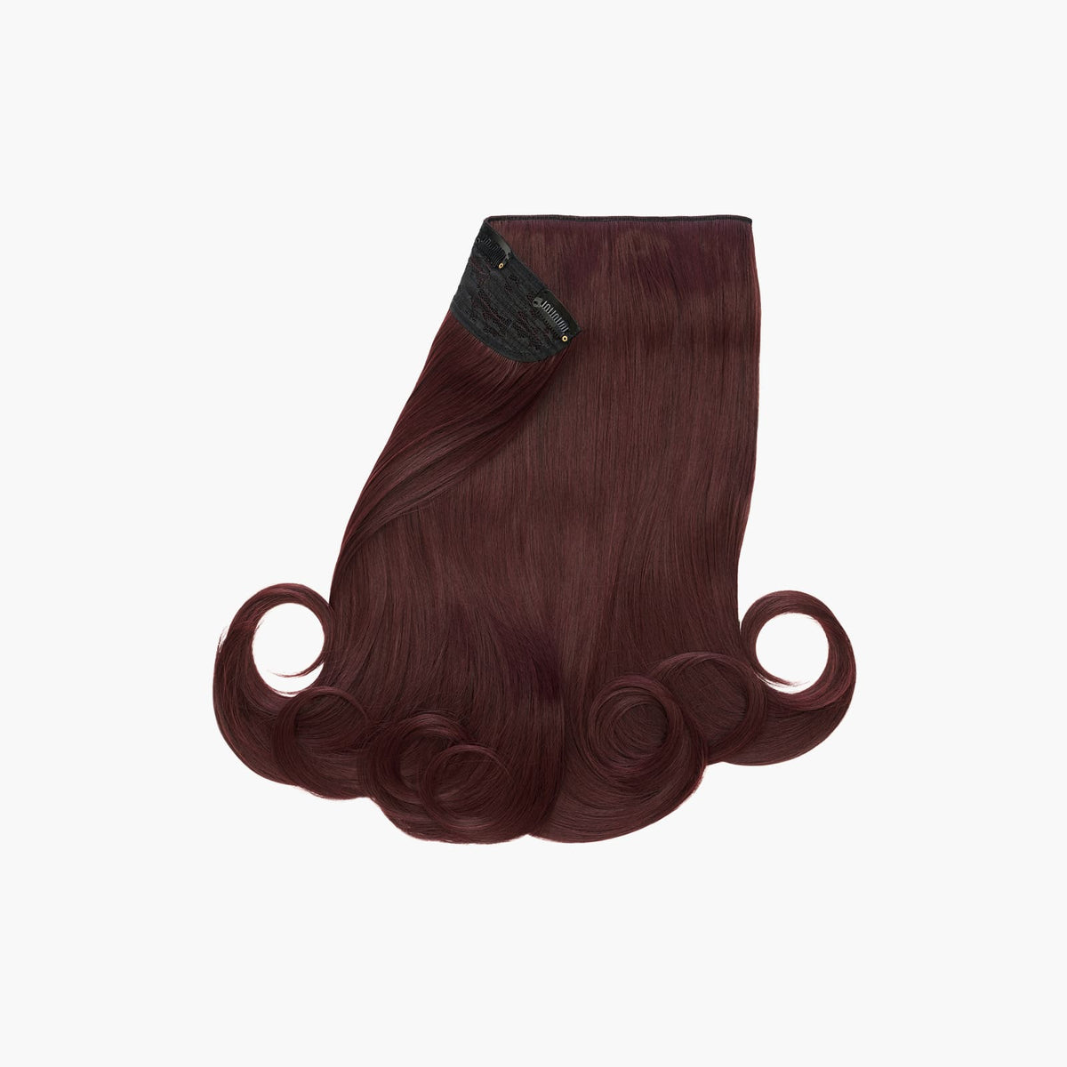 Plum Blossom Stranded 16" One Piece Flicky Clip-in Hair Extension