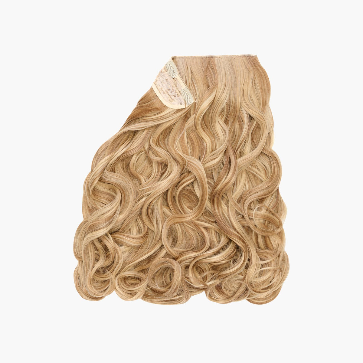 Ballerina Musk Stranded 20" One Piece Curly Clip-in Hair Extension