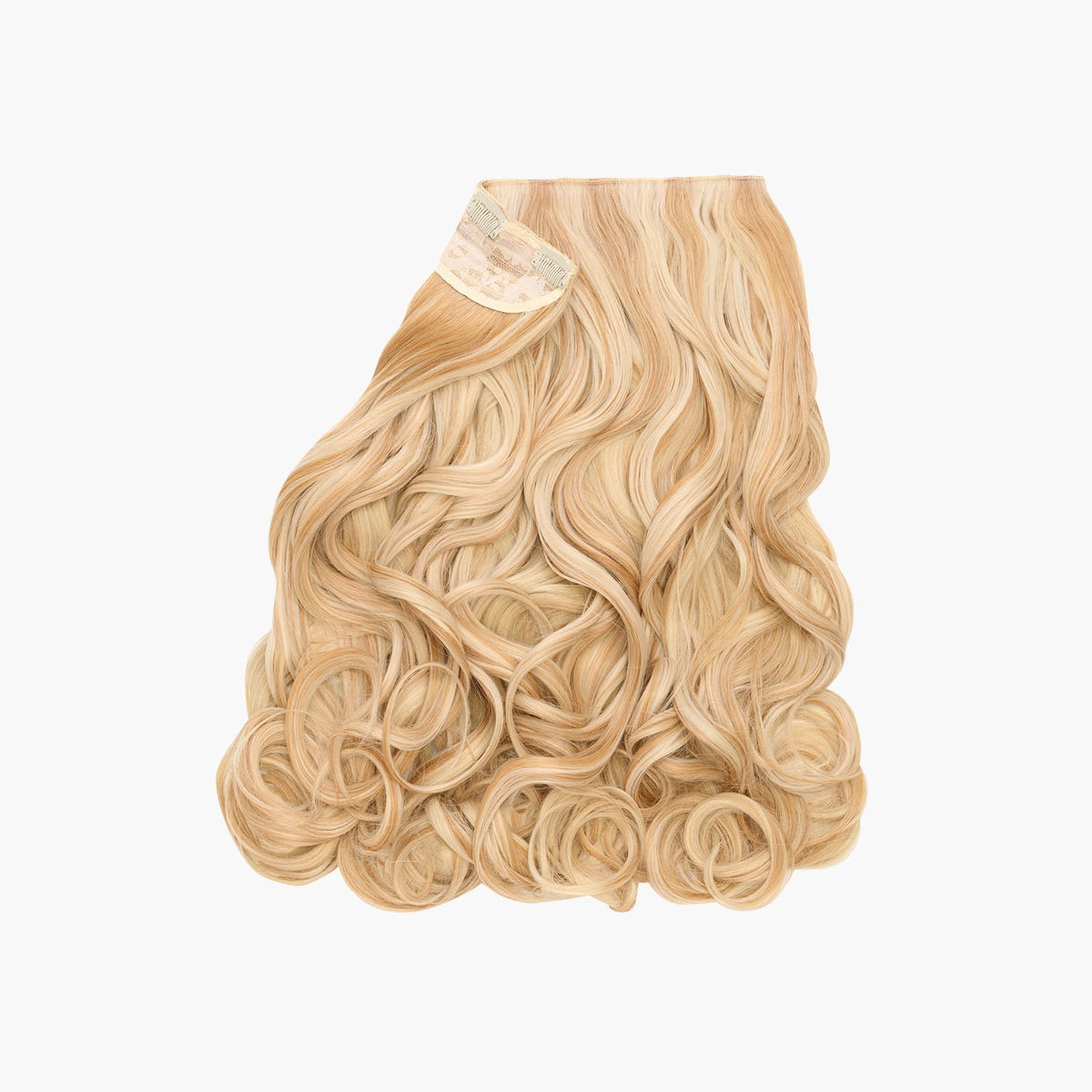 Daffodil Dreams Stranded 20" One Piece Curly Clip-in Hair Extension