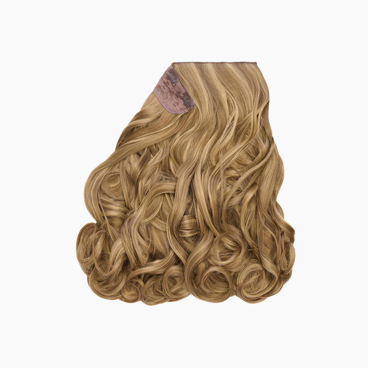Pansy Stranded 20" One Piece Curly Clip-in Hair Extension
