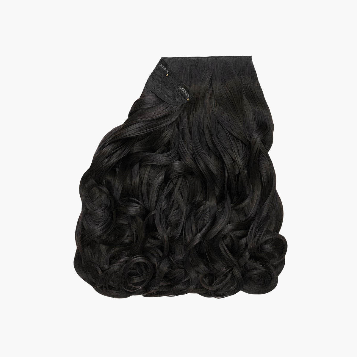 Queen of the Night Stranded 20" One Piece Curly Clip-in Hair Extension
