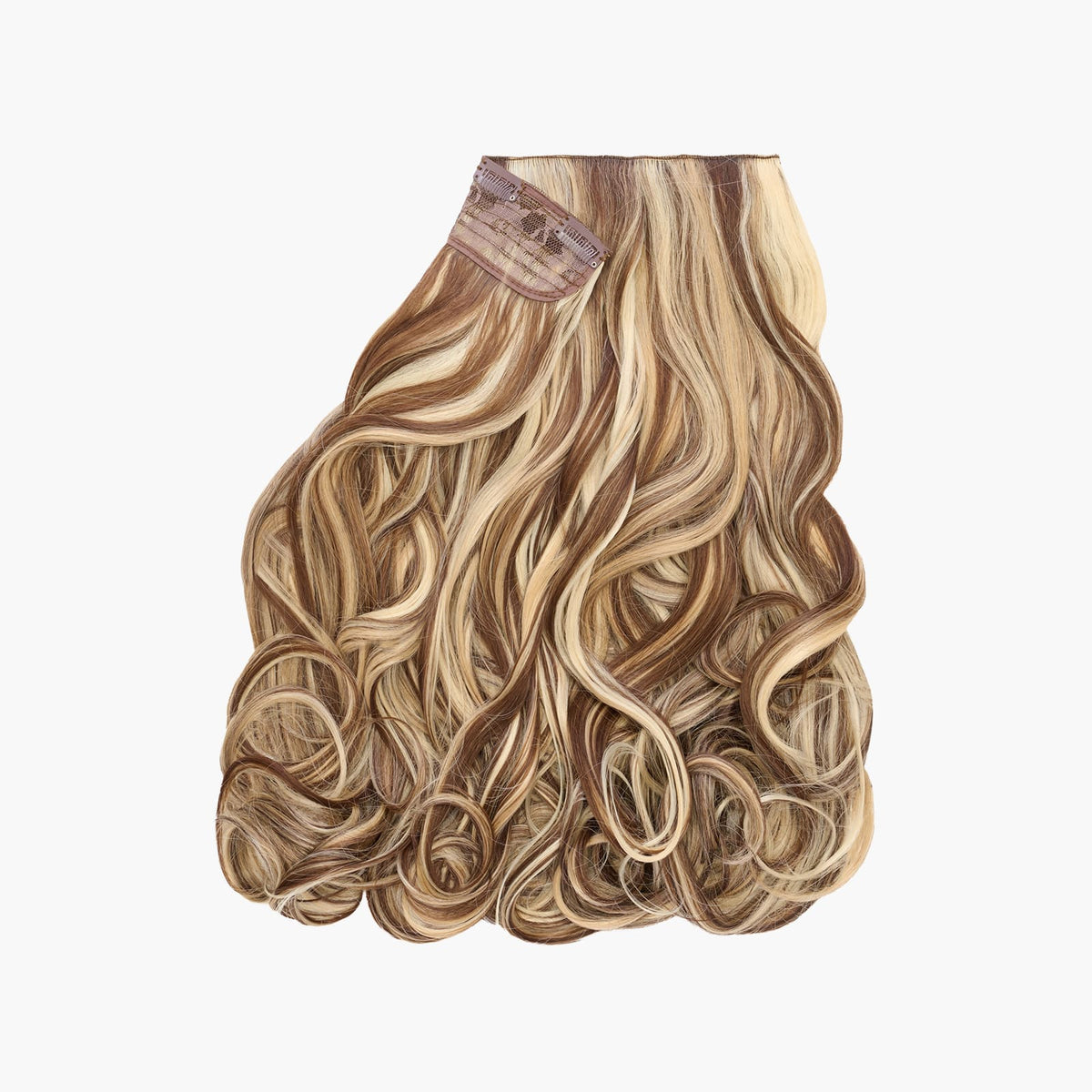 Safari Sunset Stranded 20" One Piece Curly Clip-in Hair Extension