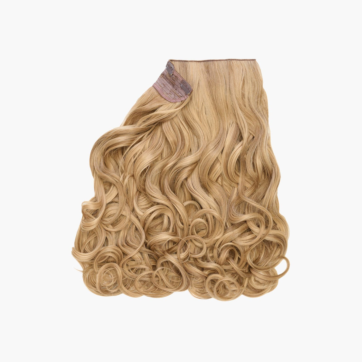 Vanilla Bomb Stranded 20" One Piece Curly Clip-in Hair Extension