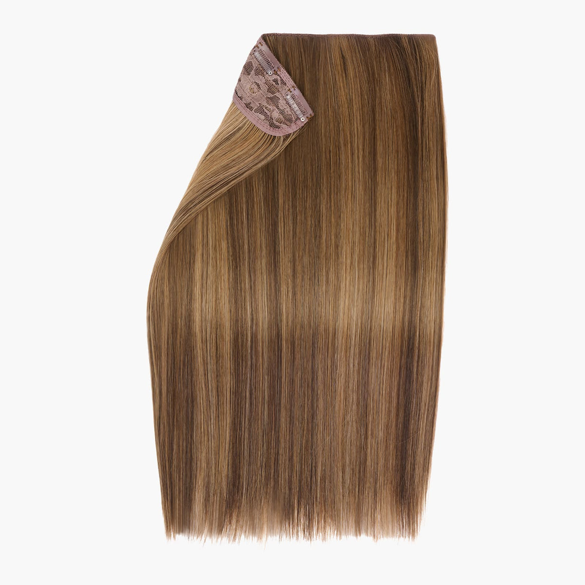 Baby Bronde Stranded 20" Straight Clip-in Extension