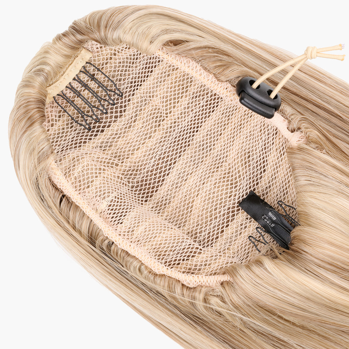 Iris shade – Stranded Medium Flicky Clip-on Ponytail