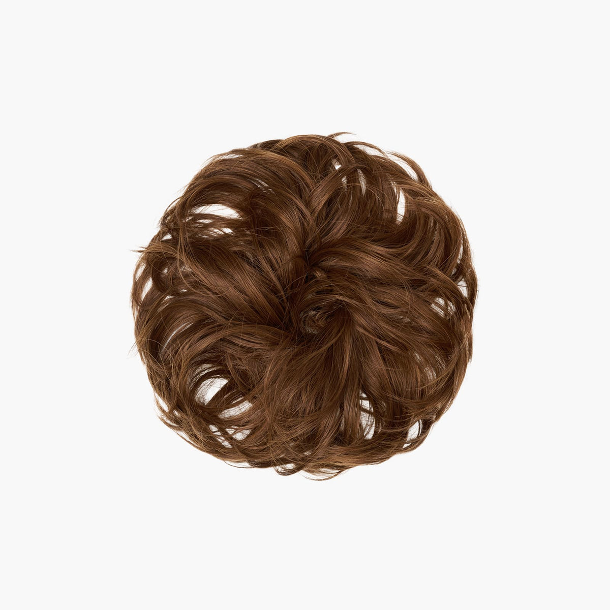 Stranded Flicky Messy Scrunchie Bun in Caramel Cosmos (#5)