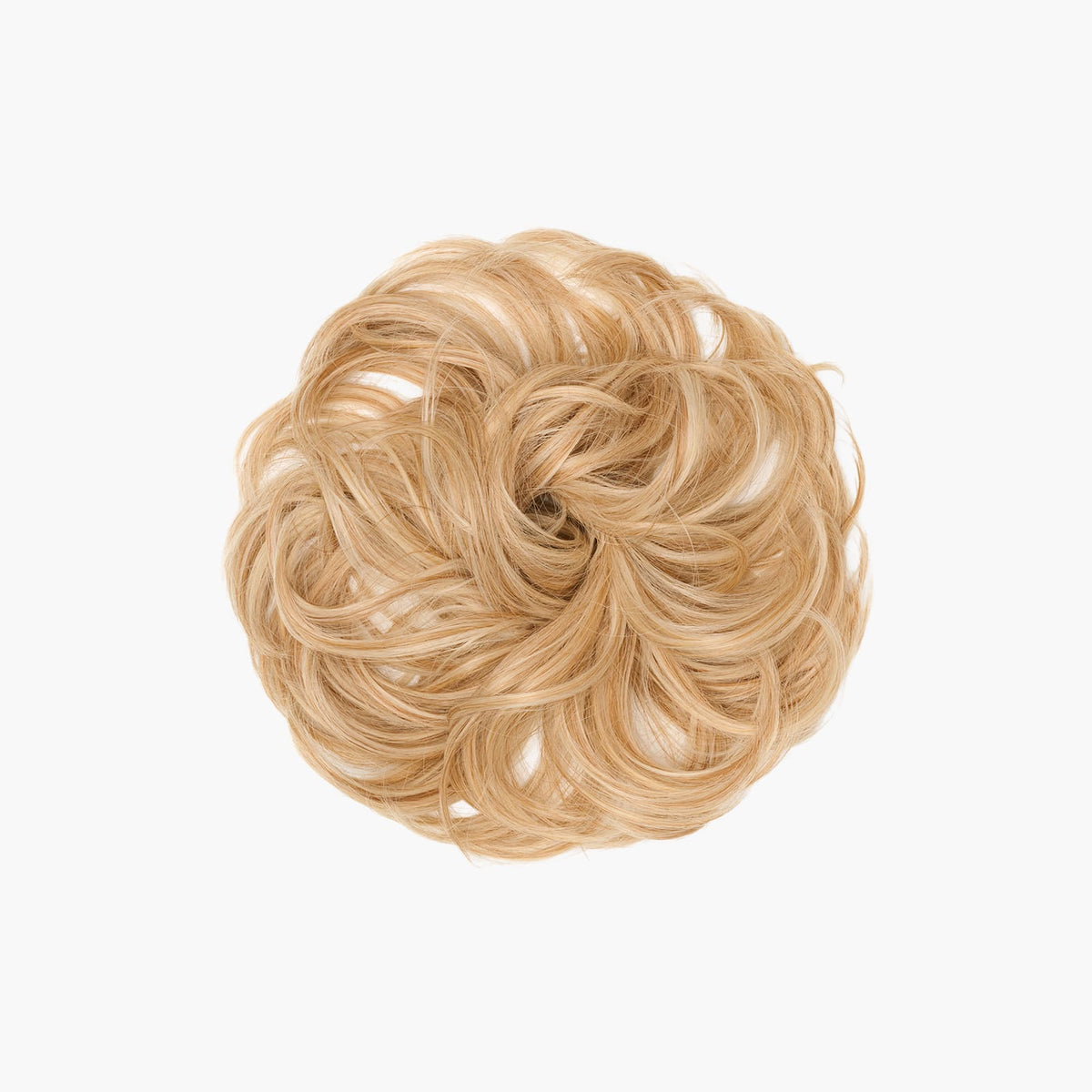 Stranded Flicky Messy Scrunchie Bun in Daffodil Dreams (#27/613)