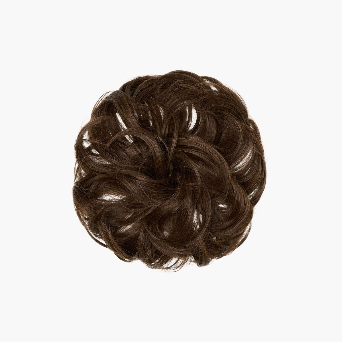 Stranded Flicky Messy Scrunchie Bun in Hazel Princess (#8)