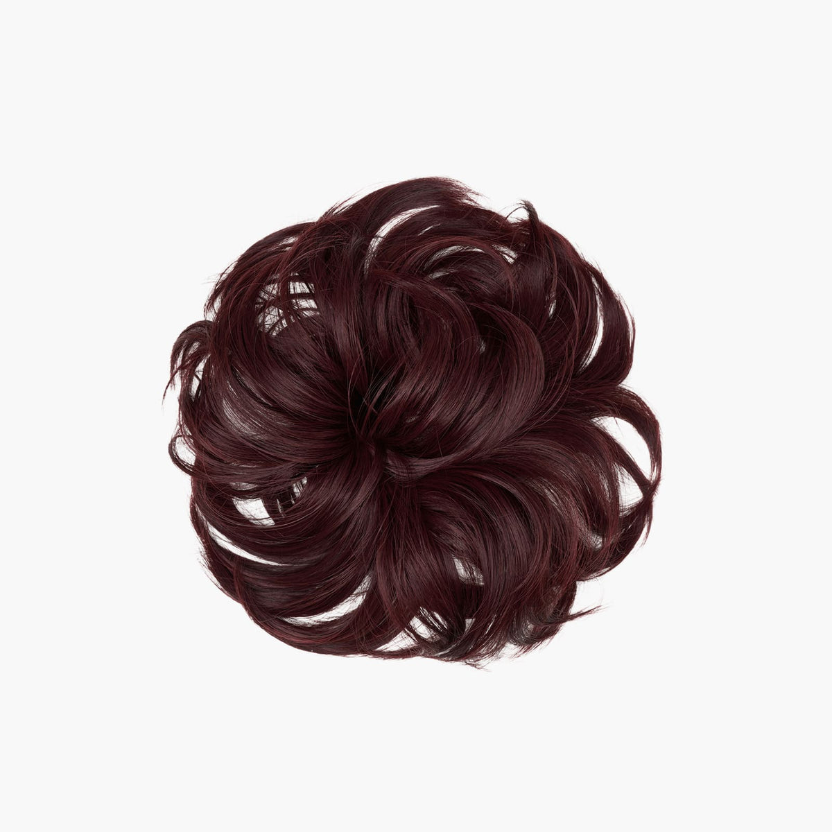 Stranded Flicky Messy Scrunchie Bun in Plum Blossom (#99J)