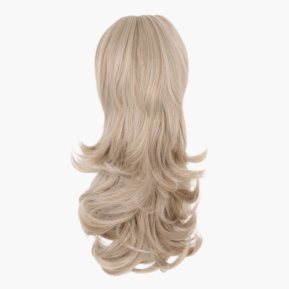 Stranded Medium Flicky Clip-on Ponytail - Colour #112 Ash Moon