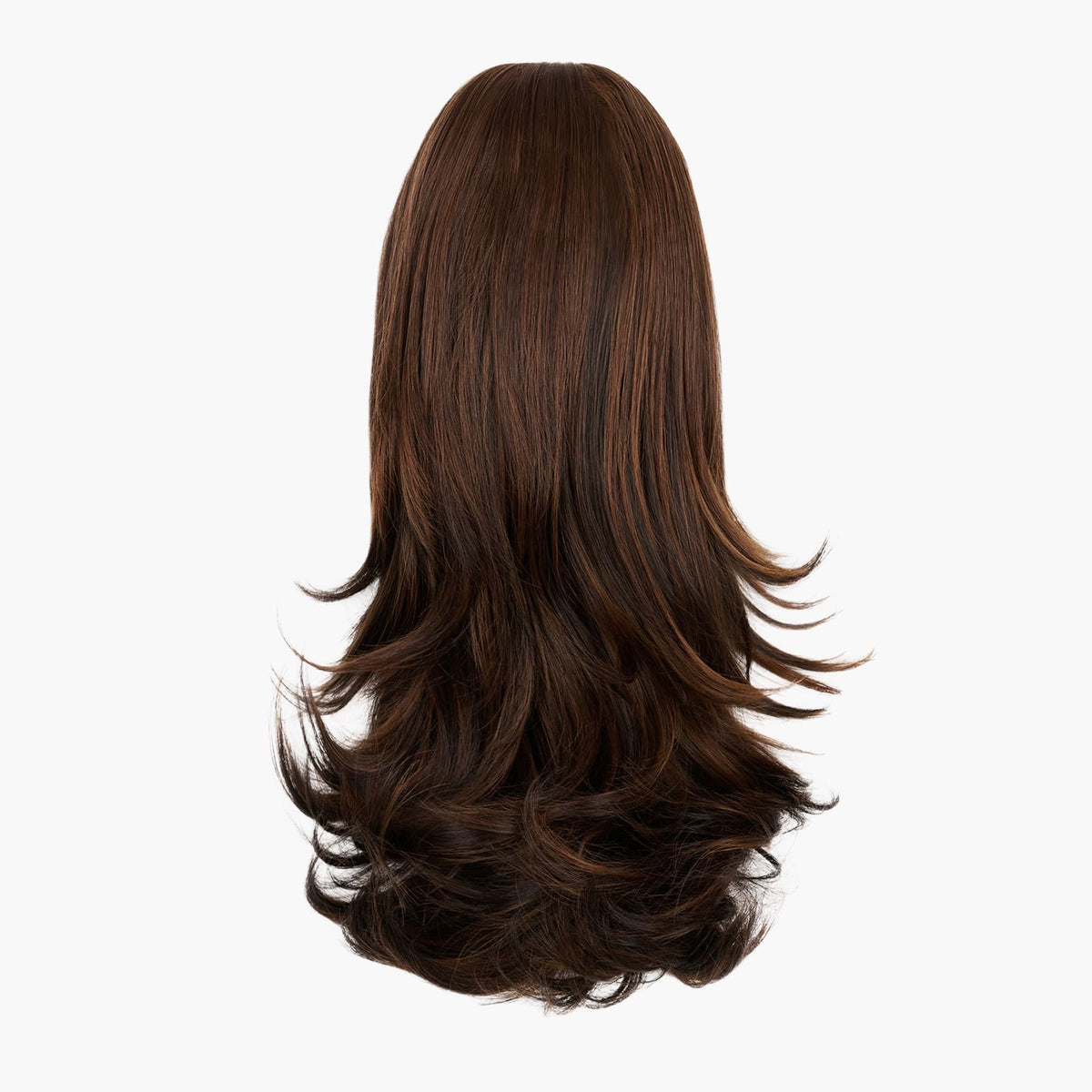 Stranded Medium Flicky Clip-on Ponytail in Azalea (#2/5)