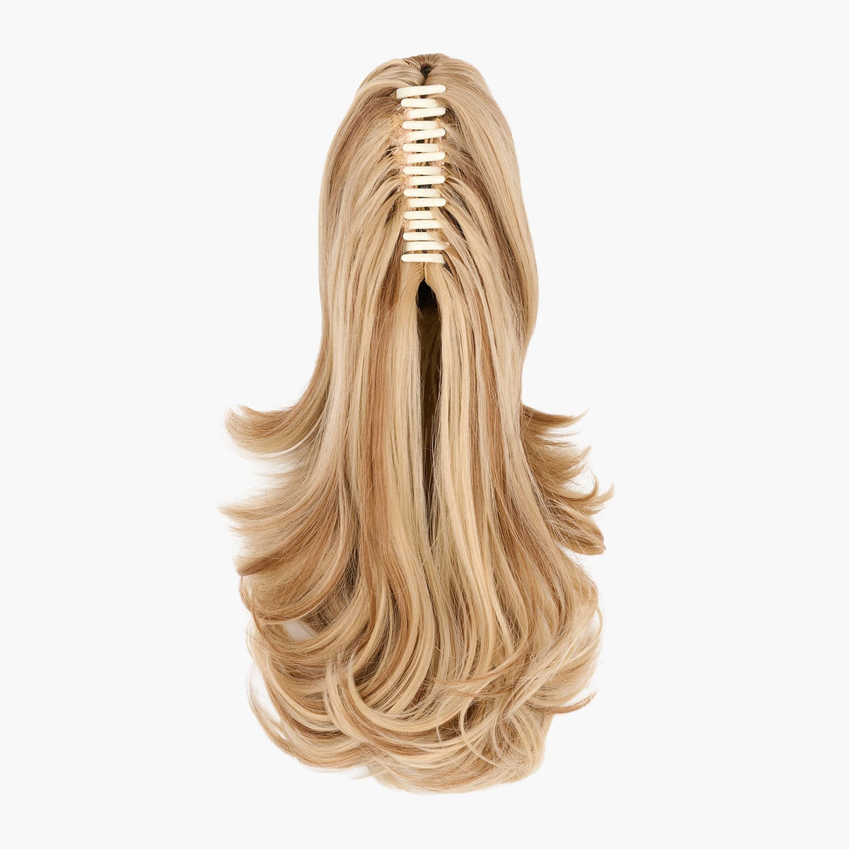 Ballerina Musk Stranded Medium Flicky Clip-on Ponytail