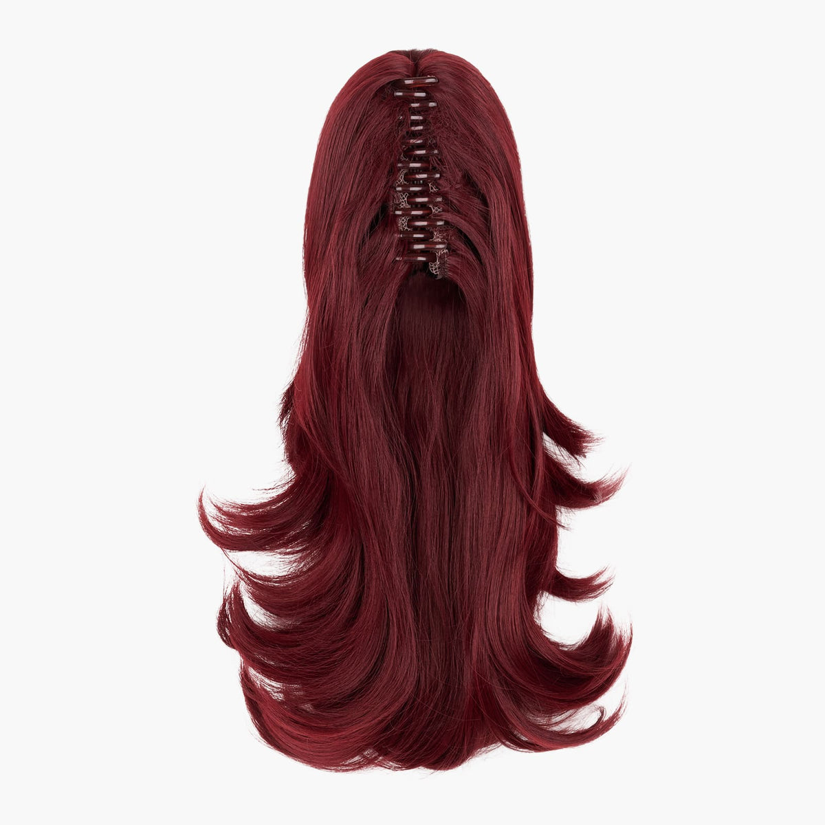 Stranded Medium Flicky Clip-on Ponytail - Colour #118 Cherry Blossom