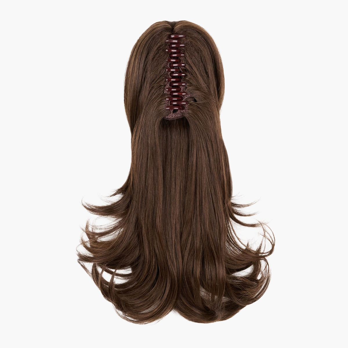 Hazel Princess Stranded Medium Flicky Clip-on Ponytail
