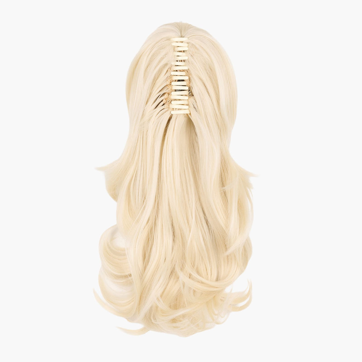 Lily of the Valley Stranded Medium Flicky Clip-on Ponytail