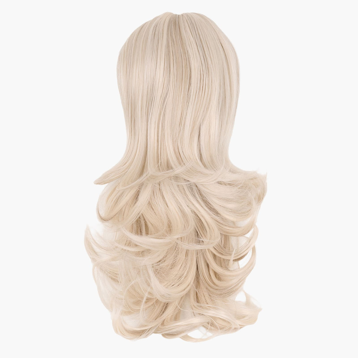 Stranded Medium Flicky Clip-on Ponytail in Luna Sky (#112/600)