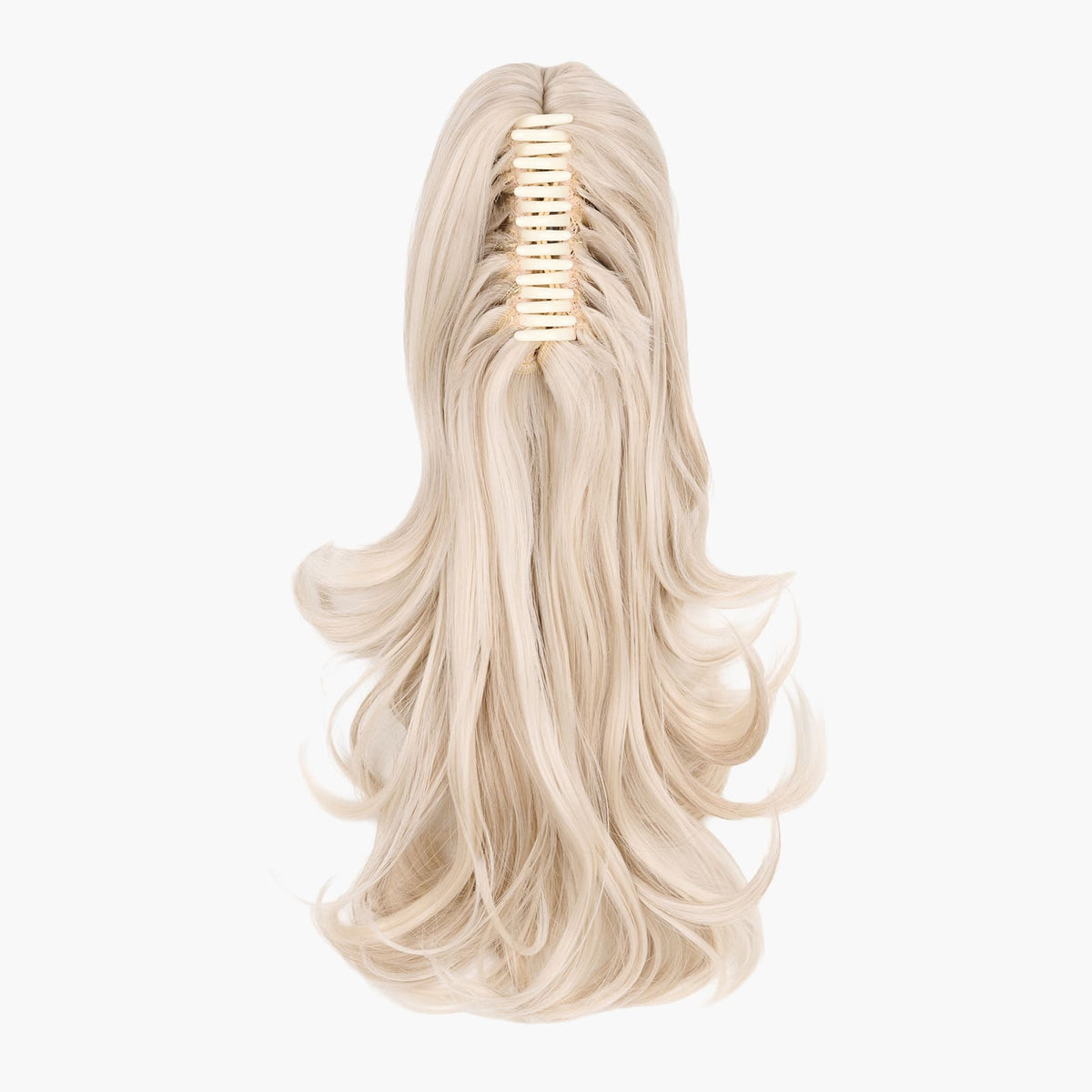 Luna Sky Stranded Medium Flicky Clip-on Ponytail