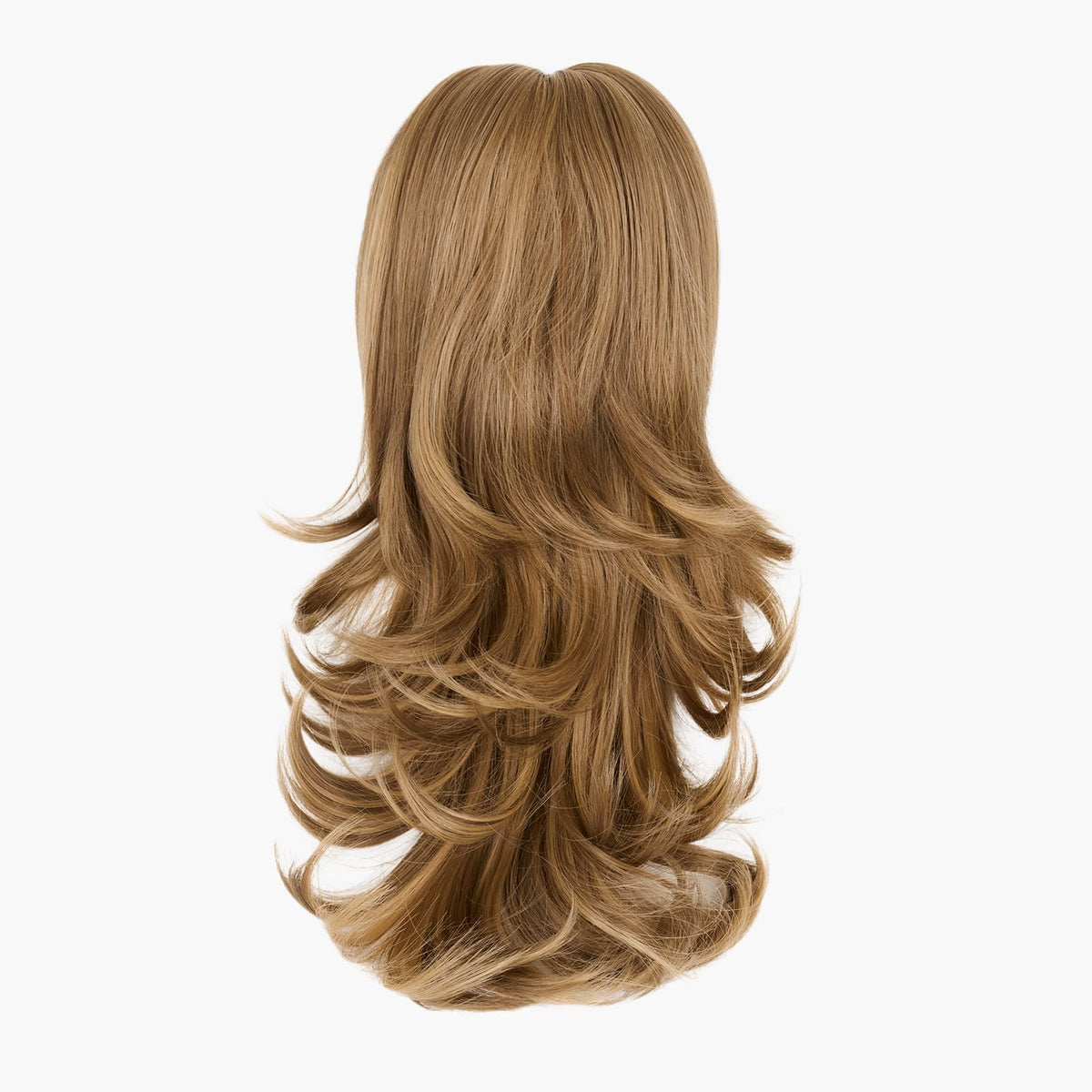 Stranded Medium Flicky Clip-on Ponytail in Pansy (#10/12)