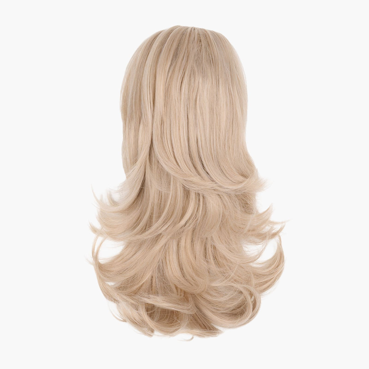 Stranded Medium Flicky Clip-on Ponytail in Pearl Moon (#111)