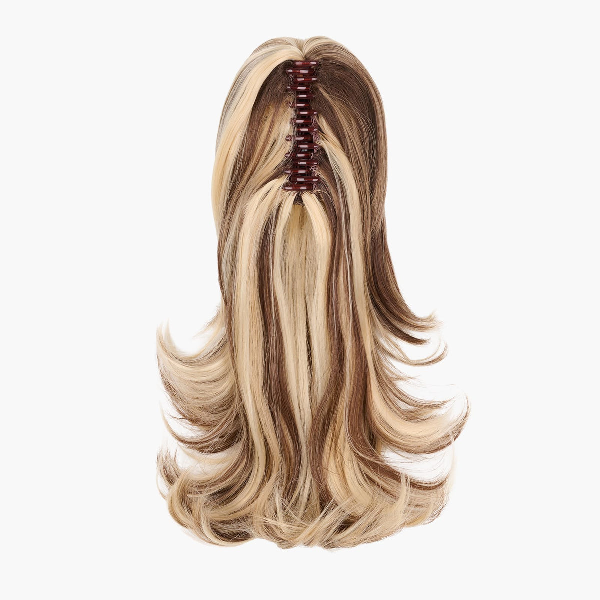 Safari Sunset Stranded Medium Flicky Clip-on Ponytail