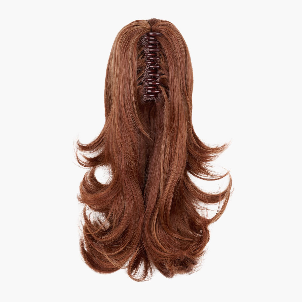 Sunrose Stranded Medium Flicky Clip-on Ponytail